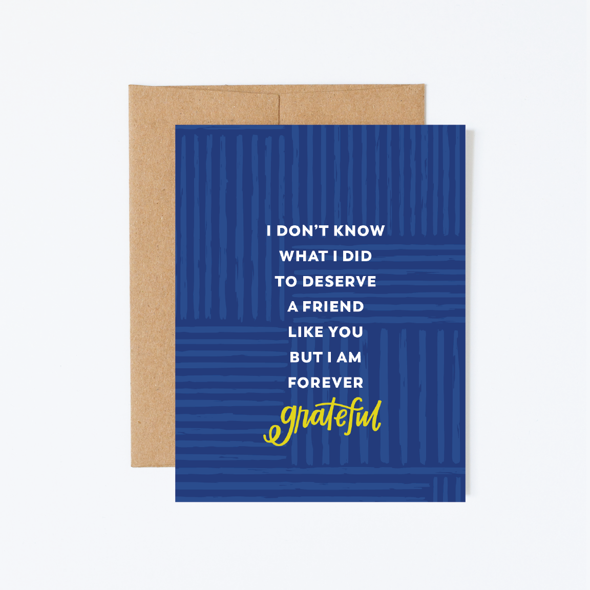 Forever Grateful Thank You Greeting Card