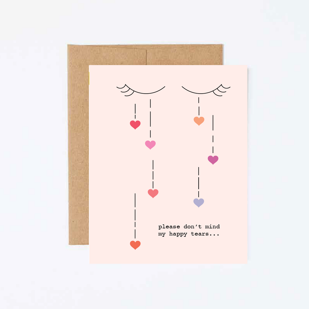 Happy Tears Greeting Card