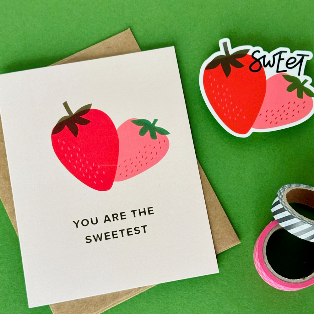 You Are The Sweetest Love Greeting Card